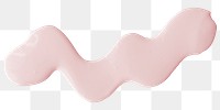 Png dull pastel pink acrylic element