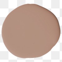 Brown color smear element png paint texture