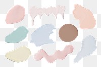 Color smear element png paint texture collection