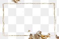 Gold frame png transparent background