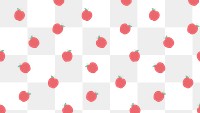 Png apple pattern transparent background