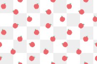 Png apple pattern transparent background