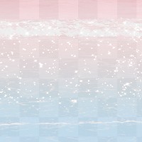 Aesthetic png background of water texture in rainbow