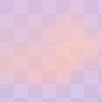 Aesthetic background png sky during dawn