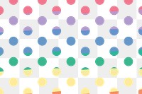 Png polka dot colorful artsy wallpaper