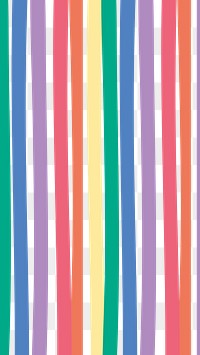 Colorful stripes pastel png artsy social banner