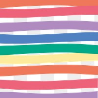 Png striped colorful cute simple pattern for kids