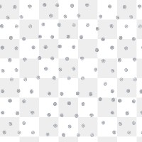 Glittery png silver cute polka dot pattern