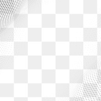 Gray border png abstract wireframe technology background