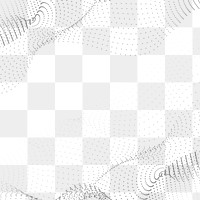 Abstract wireframe border png digital background
