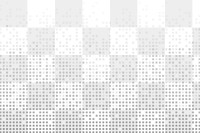 Gray abstract pixel art png background