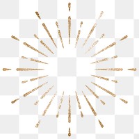 New year firework element transparent png