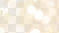 Shiny gold bokeh png transparent presentation background