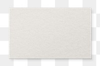 Png beige business card mockup on transparent background