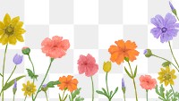 Png summer floral transparent background