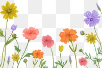 Png summer floral transparent background