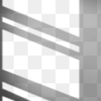PNG aesthetic window shadow design element