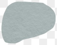 Png abstract textured shape element in gray tone design