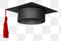 Png graduation cap icon design element