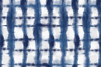 Shibori pattern png on indigo blue  transparent background