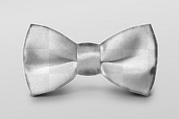 Png bow tie transparent mockup 