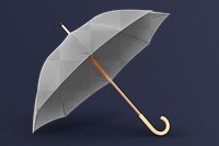 Umbrella png mockup with transparent background