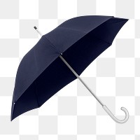Umbrella png mockup with transparent background