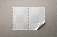 Stamps png transparent mockup