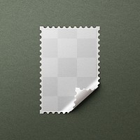 Stamp png transparent mockup 