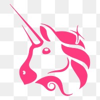 Uniswap cryptocurrency unicorn icon png blockchain finance concept