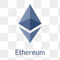 Ethereum blockchain cryptocurrency logo png open-source finance concept