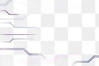 Purple futuristic networking pattern png transparent digital technology background