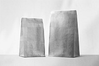 Paper bag mockups png product packaging