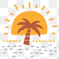 Png aesthetic badges with summer vacation for plain t-shirts