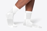 Png socks transparent mockup apparel studio shoot