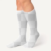 Png socks transparent mockup apparel studio shoot