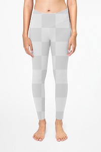 Png yoga pants mockup transparent women’s sportswear fashion