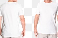 Png shirt mockup on transparent background