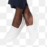 Png loafer shoes mockup on transparent background