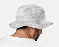 Png bucket hat mockup transparent streetwear 
