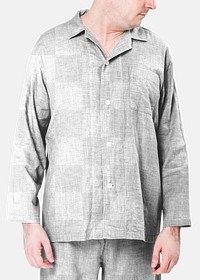 Png pajamas mockup transparent sleepwear 