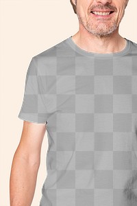 T-shirt png transparent mockup men&rsquo;s apparel 