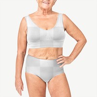 Lingerie png transparent mockup bra and underwear women’s size inclusive apparel