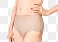 Brown panty png transparent mockup women&rsquo;s apparel