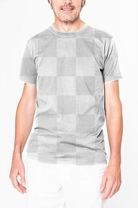 T-shirt png transparent mockup with white pants men&rsquo;s apparel
