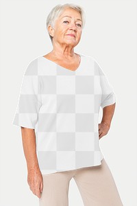 Blouse png transparent mockup women&rsquo;s apparel