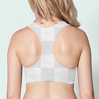 Png girls’ sports bra mockup transparent activewear photoshoot