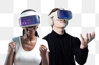 Virtual reality png mockup entertainment technology