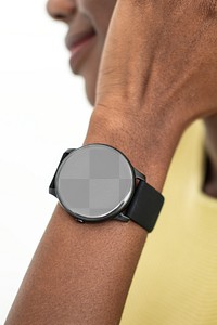 Smartwatch png screen mockup wearable technology