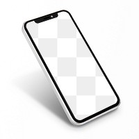 Smartphone png screen mockup innovative future technology